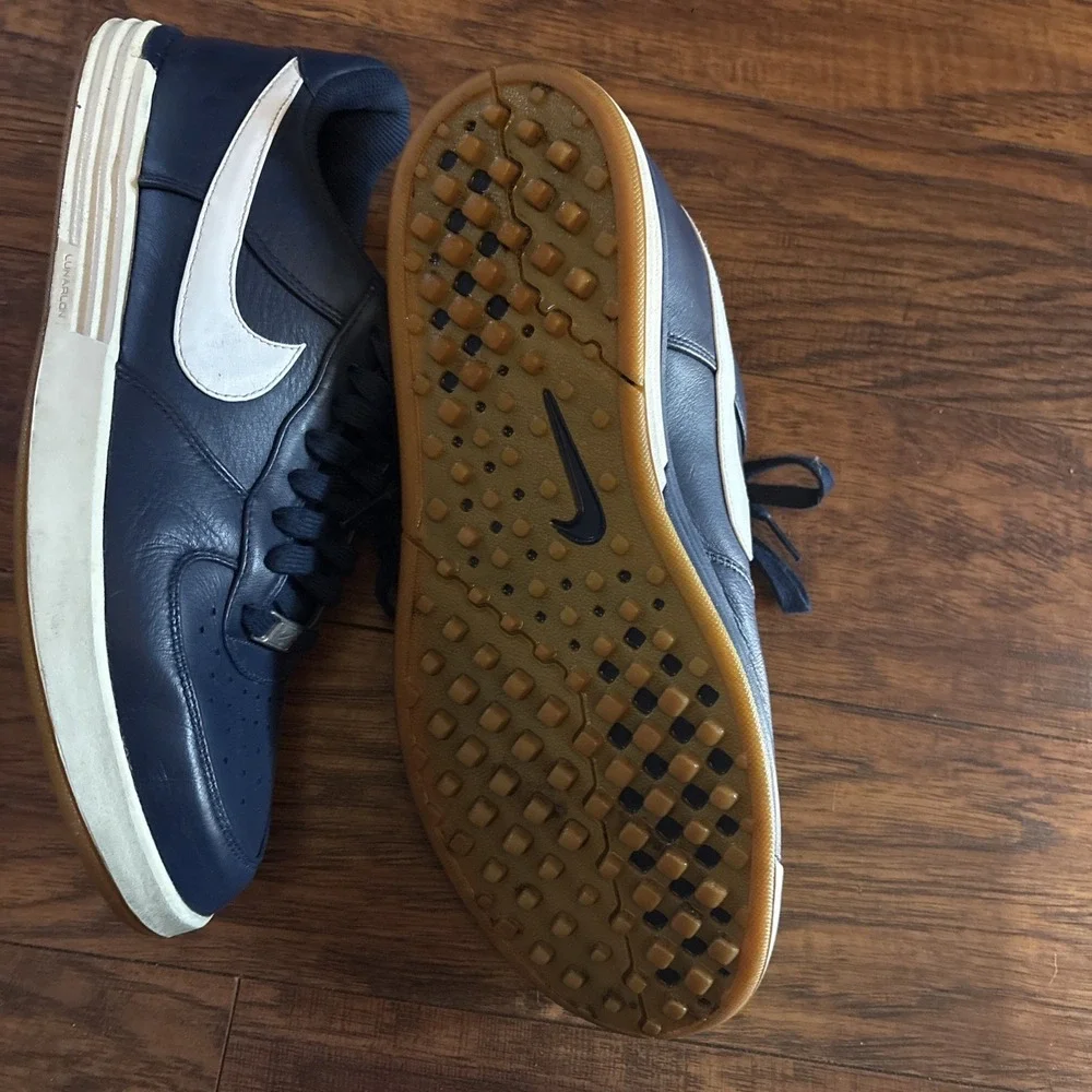 Nike Lunar Force 1 Golf Midnight Navy 818726-400 Men's Size 11.5